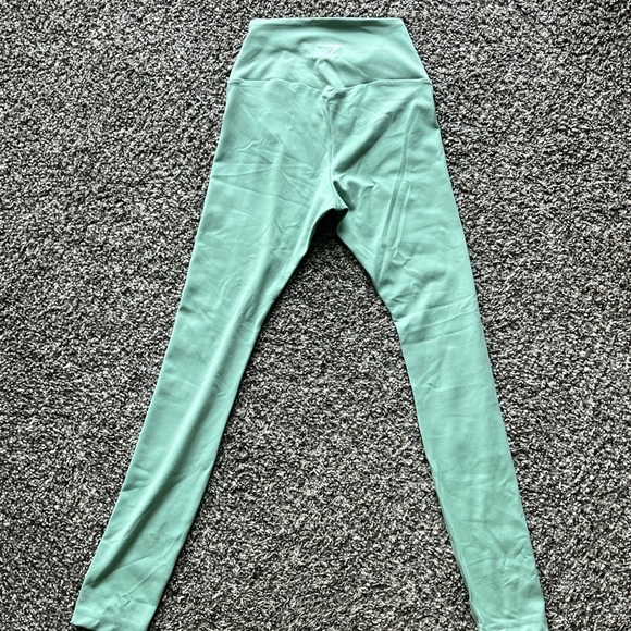 Gymshark Mint Green Leggings/Track Pants – Women's XS – Lightweight & Breathable - Picture 3 of 6